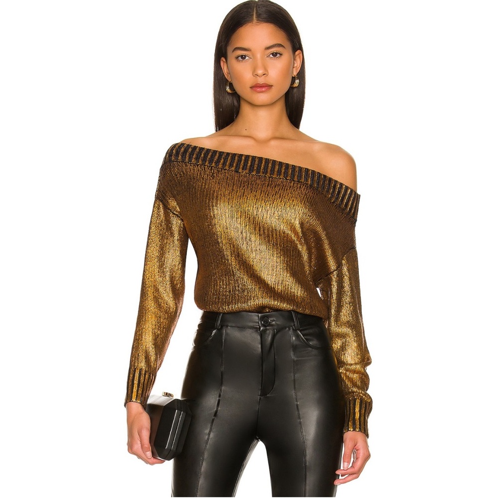 Superdown Marla Sweater in Copper